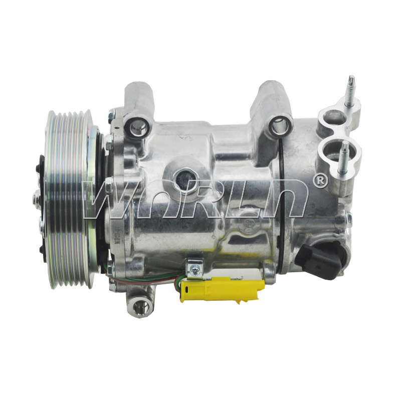 6V12 6PK Variable Displacement Compressor for Peugeot207 12V 2004-2015 8FK351340581