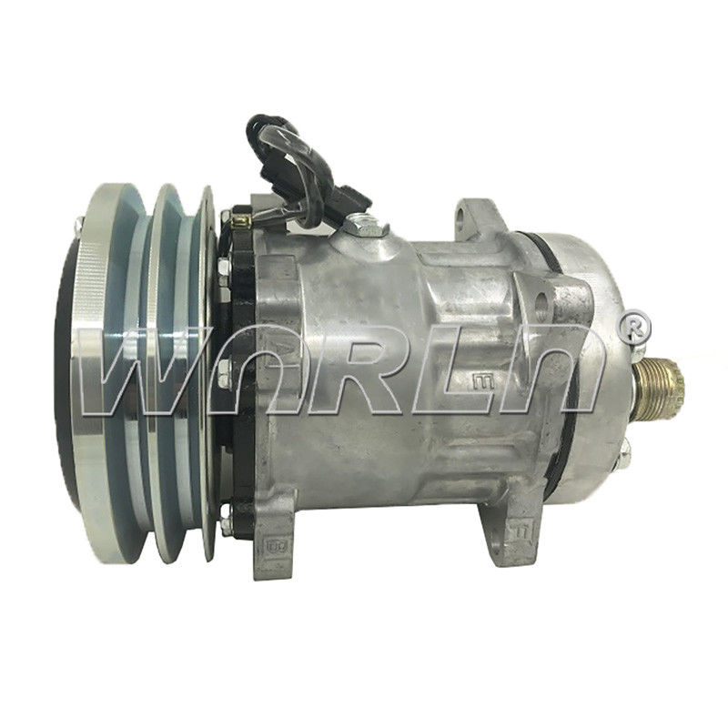 Universal Truck AC Compressor 12V Air Conditioner Pumps 7H15 2PK For