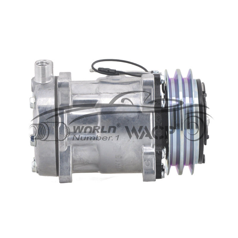 VOE85104468 Auto Air Conditioner Compressor For Volvo Backhoe Loader BL60 WXTK390