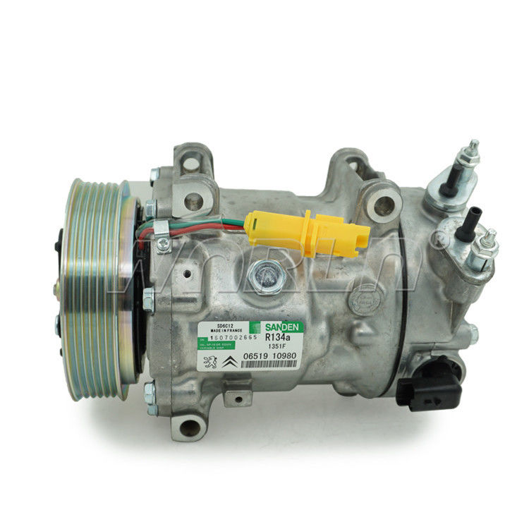 Standard Size Variable Ac Compressor 12 Volts Car AC Compressor 7C16 For Citroen