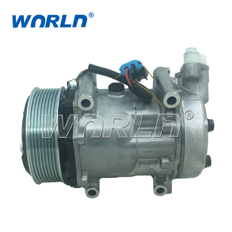 3808548C3 Truck AC Compressor For Maxx Force 7H15 8PK 123MM Air Conditioning Pumps