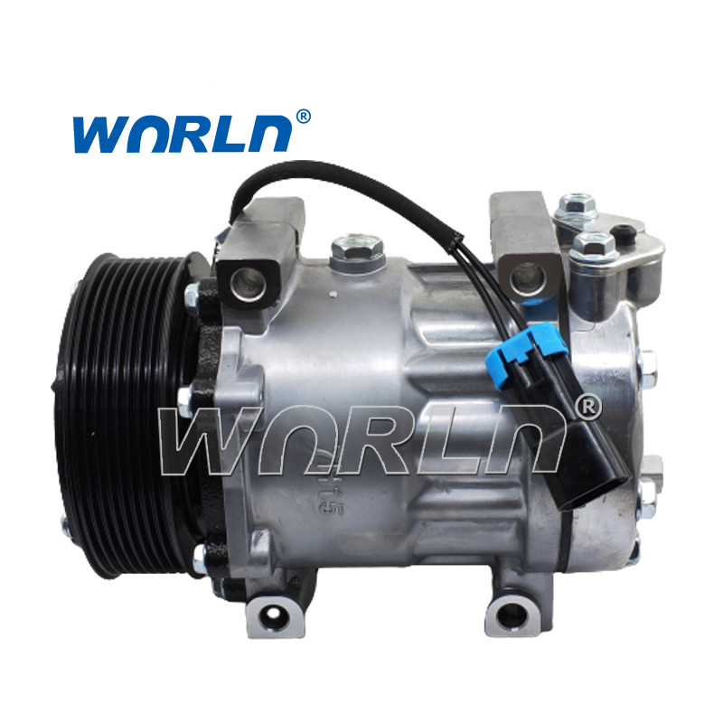 WXTK319 AC Compressor For 7H13 Truck 12V 1A Air Conditioning Pumps