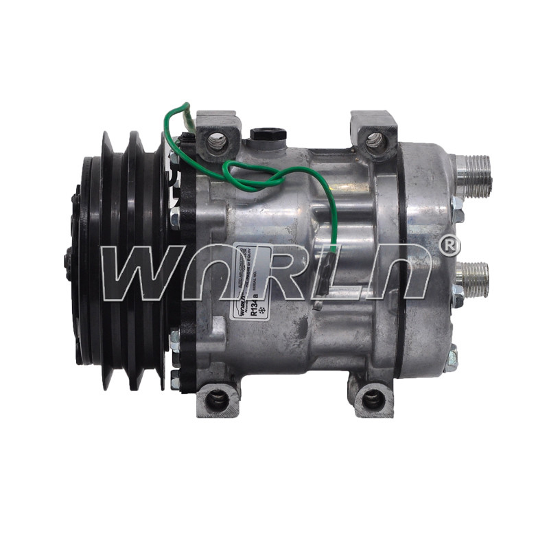 ISO9001 Truck AC Compressor For 7H13 2A Air Conditioners Car Pumps