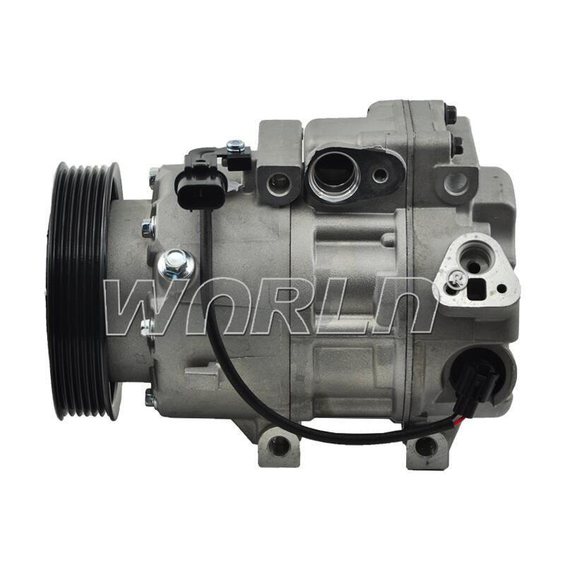 VS18E 6PK Auto Ac Parts Compressor For Hyundai For SantaFe 12V 2012