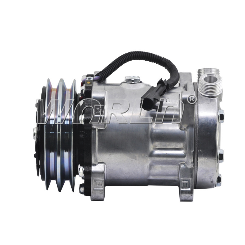 SD7H158177 Car AC System Part Compressor 12V 7H15 For NewHolland For ...