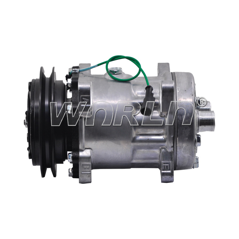 24V Truck AC Compressor 7H15 Car AC Compressor For NewHolland For ...