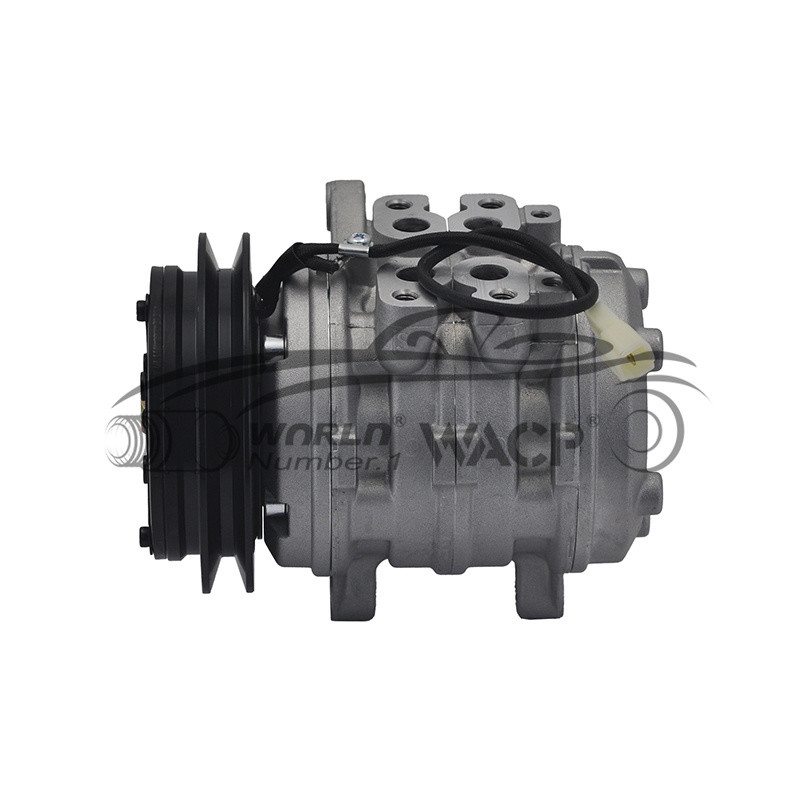 4472007443 Car AC Compressors 10P08E 1A For Kubota 12V WXTK302
