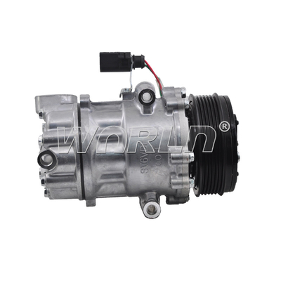 RC.600.576 Car Air Conditioner Compressor 12V For CVC VOLKSWAGEM FOX 2014 GOL G7 2016 UP 2014 VOYAGE 17>12 VOLTS POLIA WXVW022