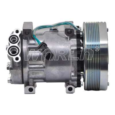 OEM 4612805/3729360/3639607 Auto AC Compressor 7H15 8PK For Caterpillar 24V