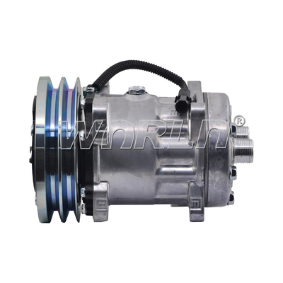 24 Volt Air Conditioner Variable Displacement Compressor For Caterpillar 7H15 2A 1990760C1 1990760C2