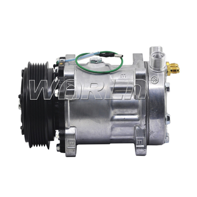 Truck AC Compressor For 7H15 6PK 24V New Model Air Conditioning Pumps Replacement