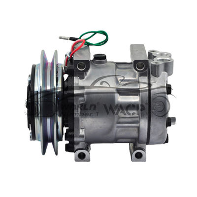 RC.600.157 Car Air Conditioning Compressor For SD7H13 U7360 máquina Komatsu WA470 Retro Escavadeira New Holland LB-90 WXTK019