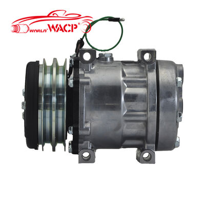 7H13 2A Grooves Truck AC Compressor For Caterpillar 24V WXTK424