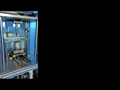 Automotive air conditioning compressor pressure testing and assembly