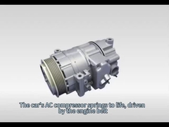 Working principle and internal structure of automobile air conditioning compressor
