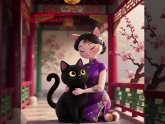 Is it necessary for the mother kitten to teach her kittens patiently?