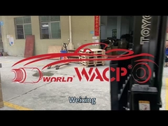 Display of professional transport boxes for automobile air-conditioning compressors