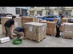 Packaging process and delivery of automotive air-conditioning compressor manufacturers' warehouses