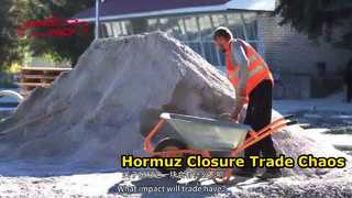 What do you think the impact would be on foreign trade if the Strait of Hormuz were to be closed d