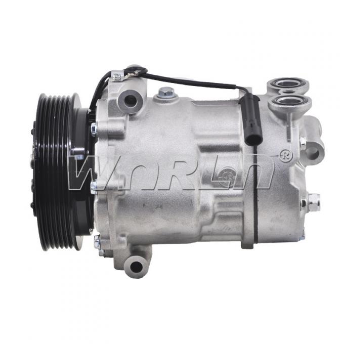 6PK Air Conditioner Compressor Automobile Parts For SAAB93 1.9T 7V16