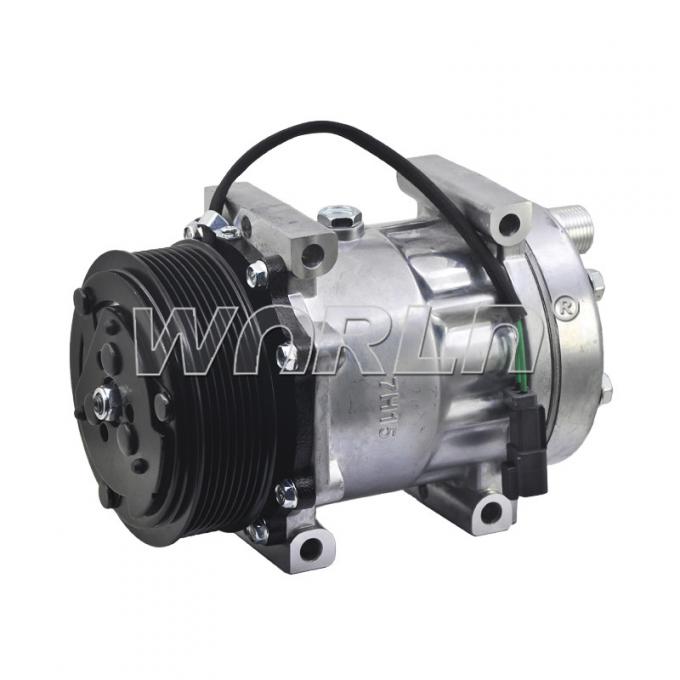 24V Dc Car Air Conditioner Compressor 7H15 8PK For JCB Loader 5095985